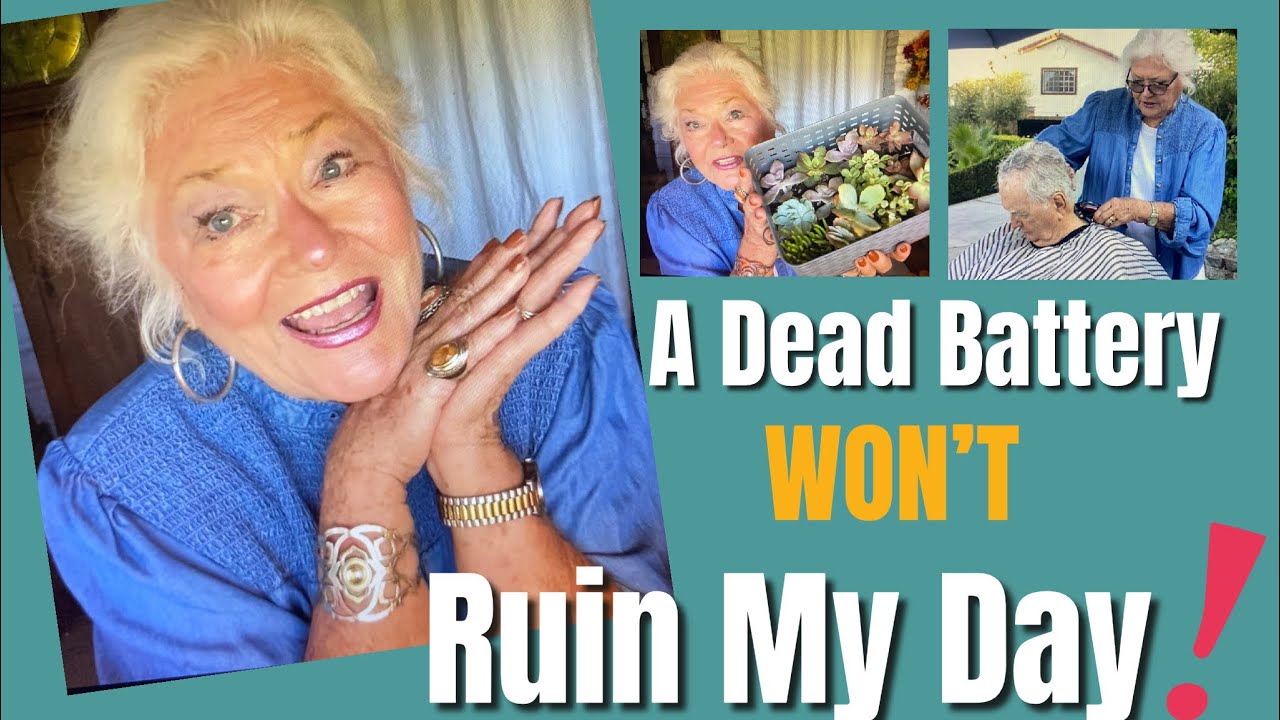 Over 60 /A HUGE 99 Cent Haul / A D.I.Y. Craft Prep /A Bra Mishap / and A Haircut for Moose