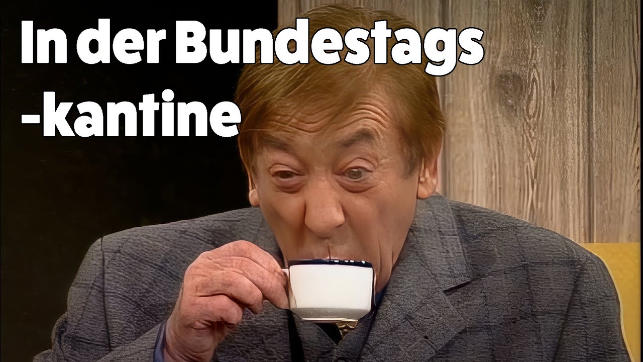 Dieter Hallervorden - In der Bundestagskantine