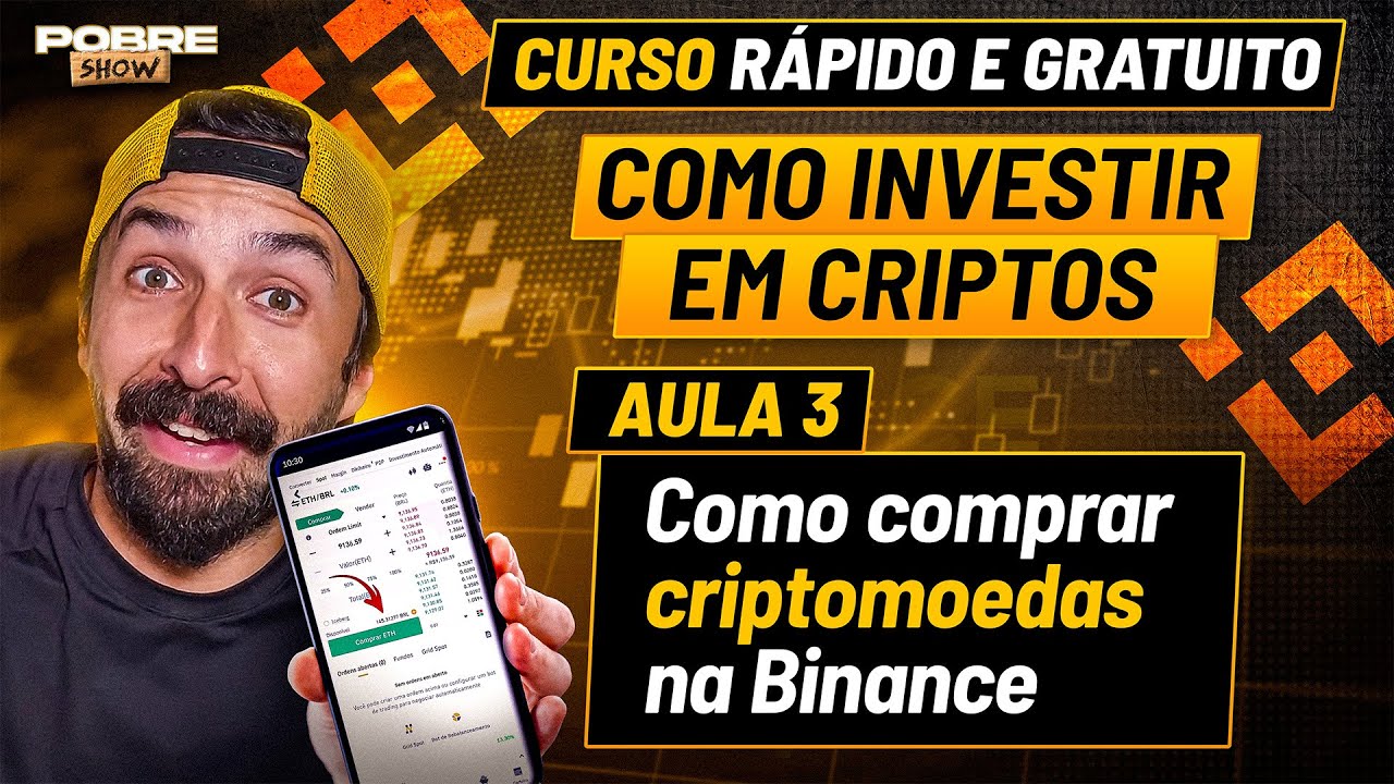 COMO INVESTIR EM CRIPTOS - AULA 3: Como comprar criptomoedas na Binance (Tutorial gr&aacute;tis no celular)