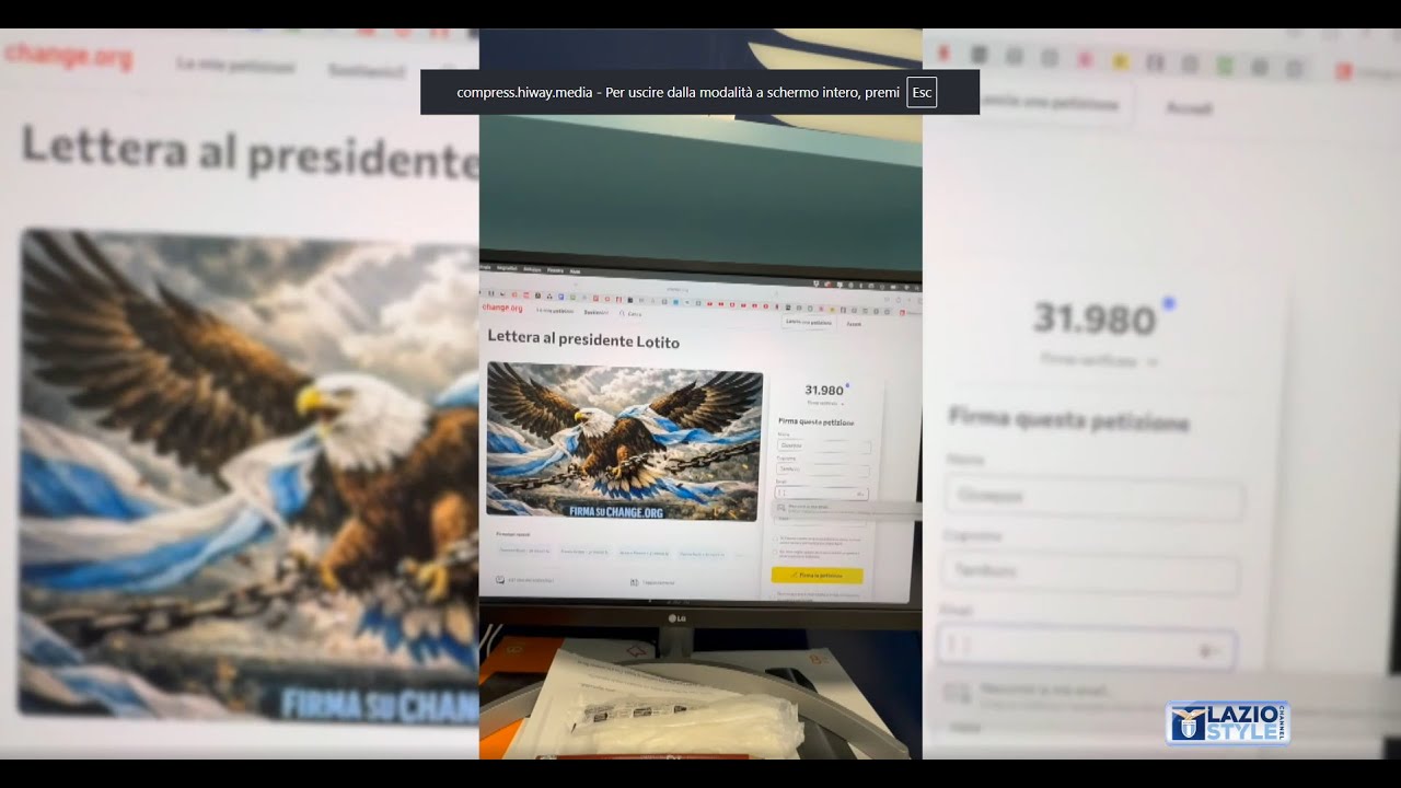 ✍️ Abbiamo firmato anche noi la petizione