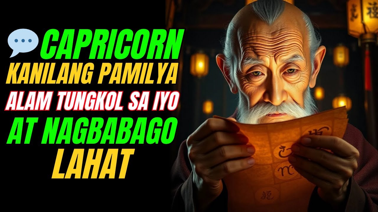 Capricorn 💬 Alam Na ng Pamilya Nila ang Tungkol sa’yo – At Binabago Nito ang Lahat
