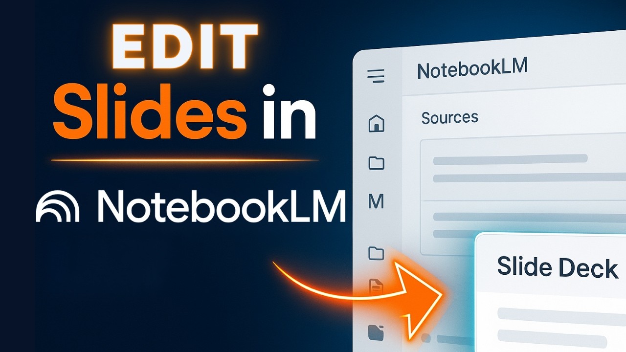 Editing Slide Decks in NotebookLM (What Works, What Doesn’t)