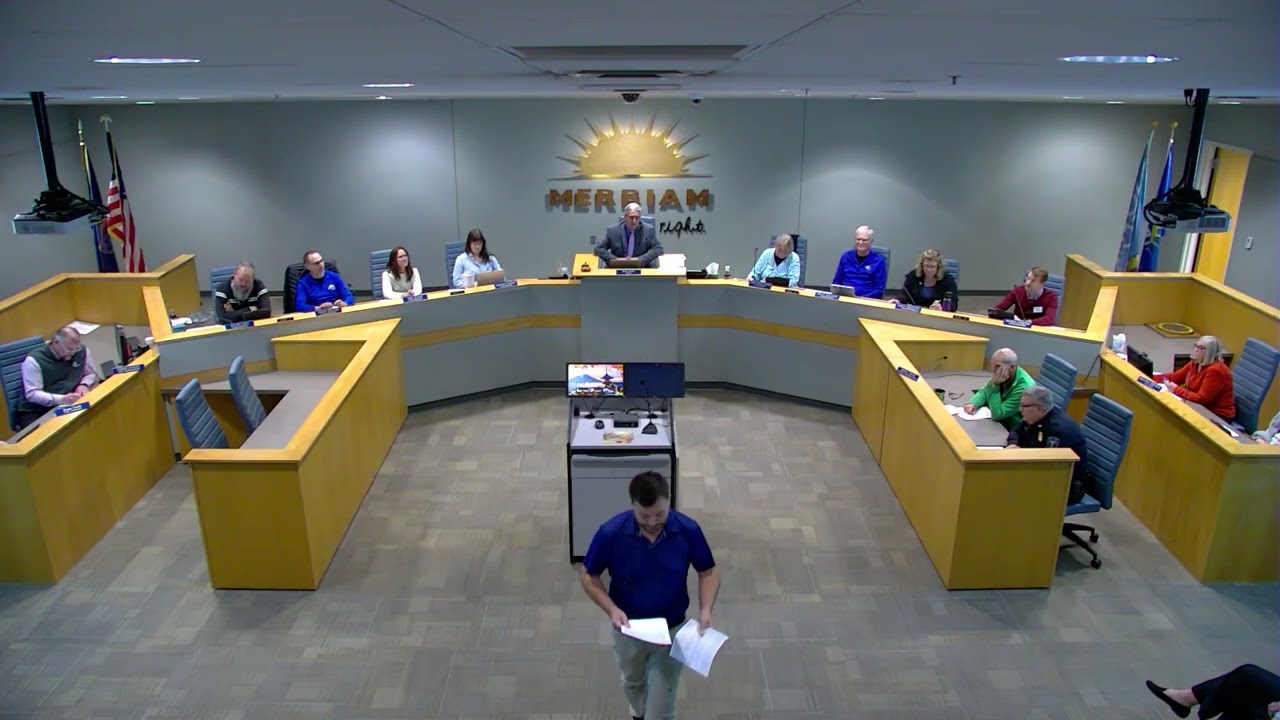 Merriam City Council Meeting: Nov. 10, 2025