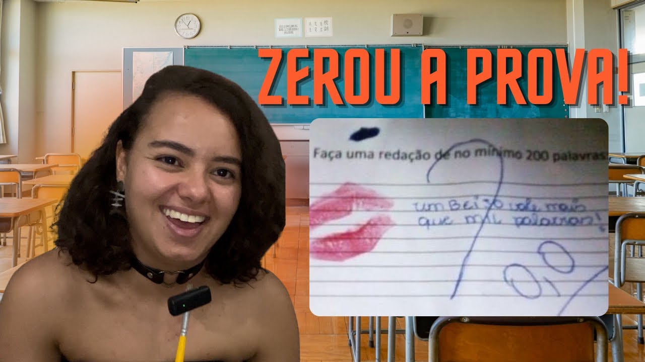 As RESPOSTAS DE PROVA mais ENGRAÇADAS da INTERNET! VEM RIR comigo! 