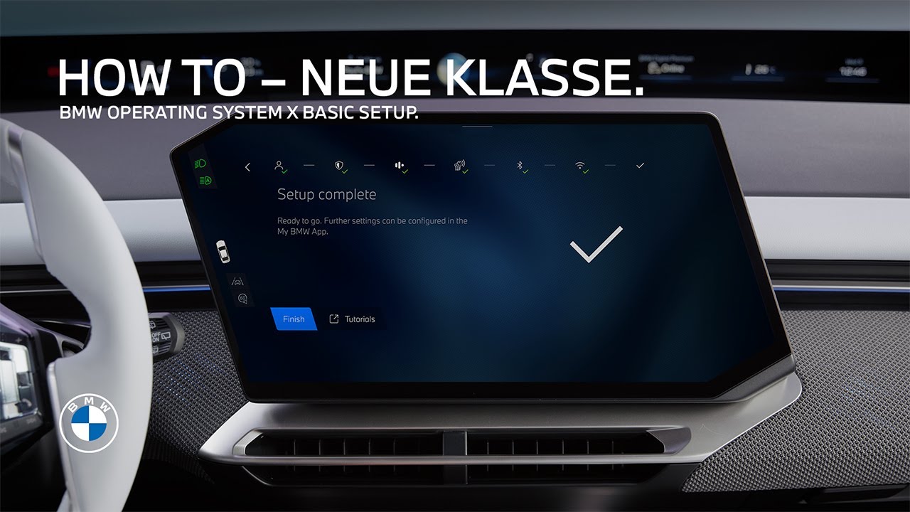 How-To: BMW Operating System X Basic Setup.