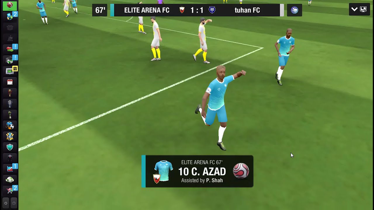 Top Eleven Football Manager (PC) gameplay