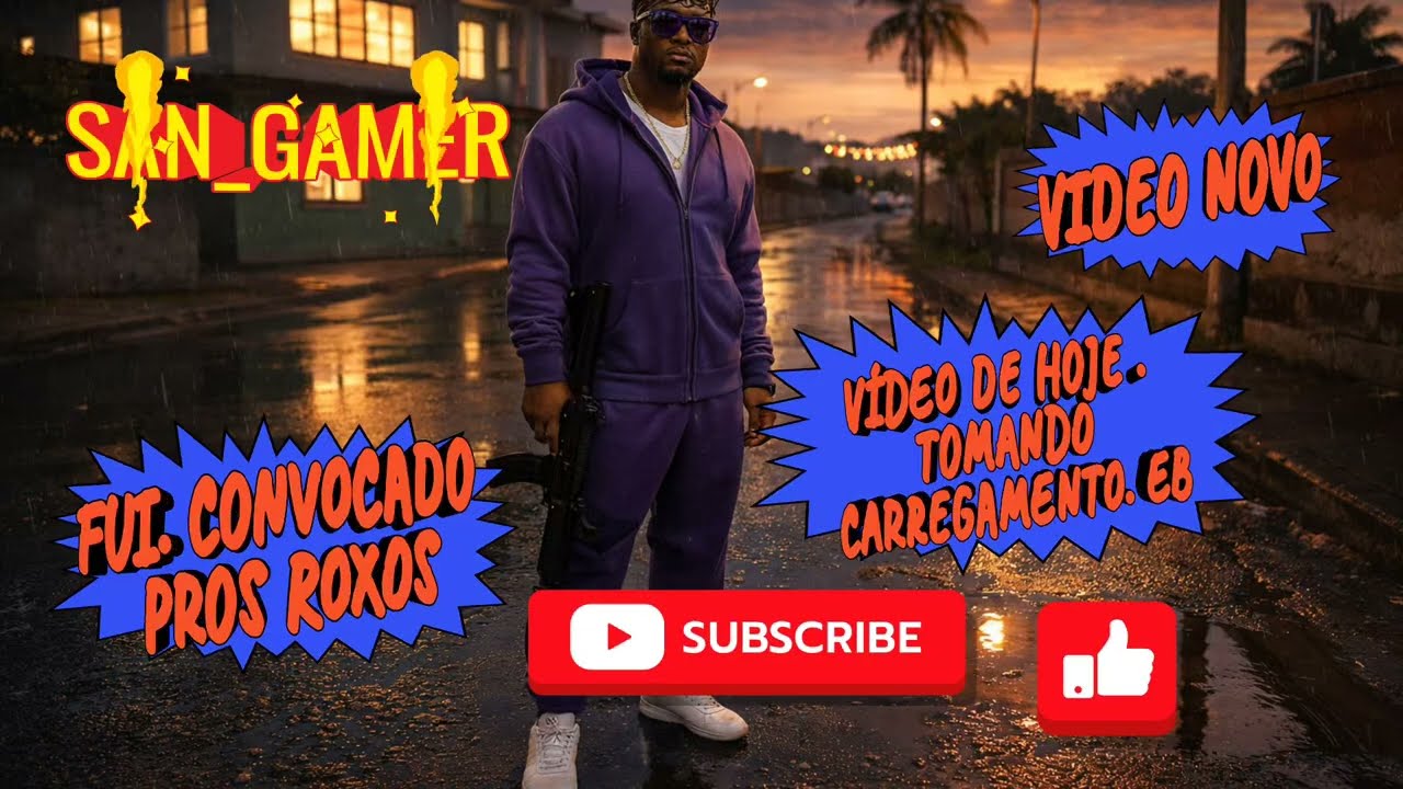 Vídeo novo entrei pros roxos... Inscreva-se 