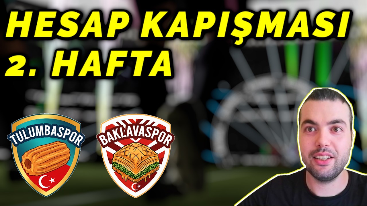 HESAP KAPIŞMASI 2. HAFTA🔥TERS KÖŞE OLDUM 😲eFootball 2026 Mobile BAKLAVASPOR vs TULUMBASPOR