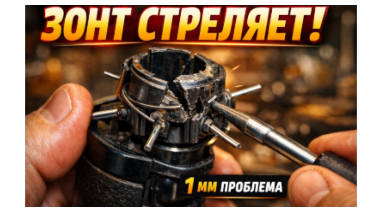 Как дома отремонтировать зонт автомат. Неожиданный способ