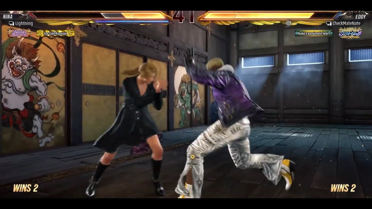 Tekken 8 - Nina Gold Ranked Matches (May 2024 | 03) | Lightning_Scarlet