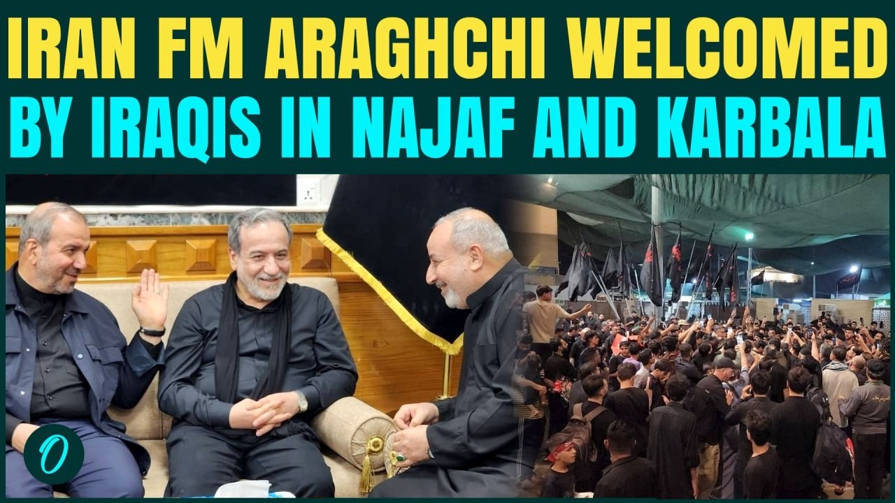 Iran's Araghchi Makes Surprise Iraq Visit, Tehran FM In Najaf, Karbala Ahead Of Arbaeen Pilgrimage