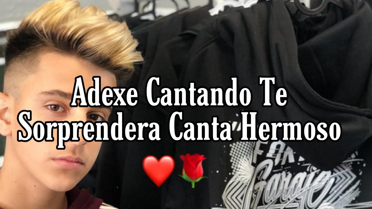 Adexe Cantando Varias Canciones,Te Enamorara😍😍