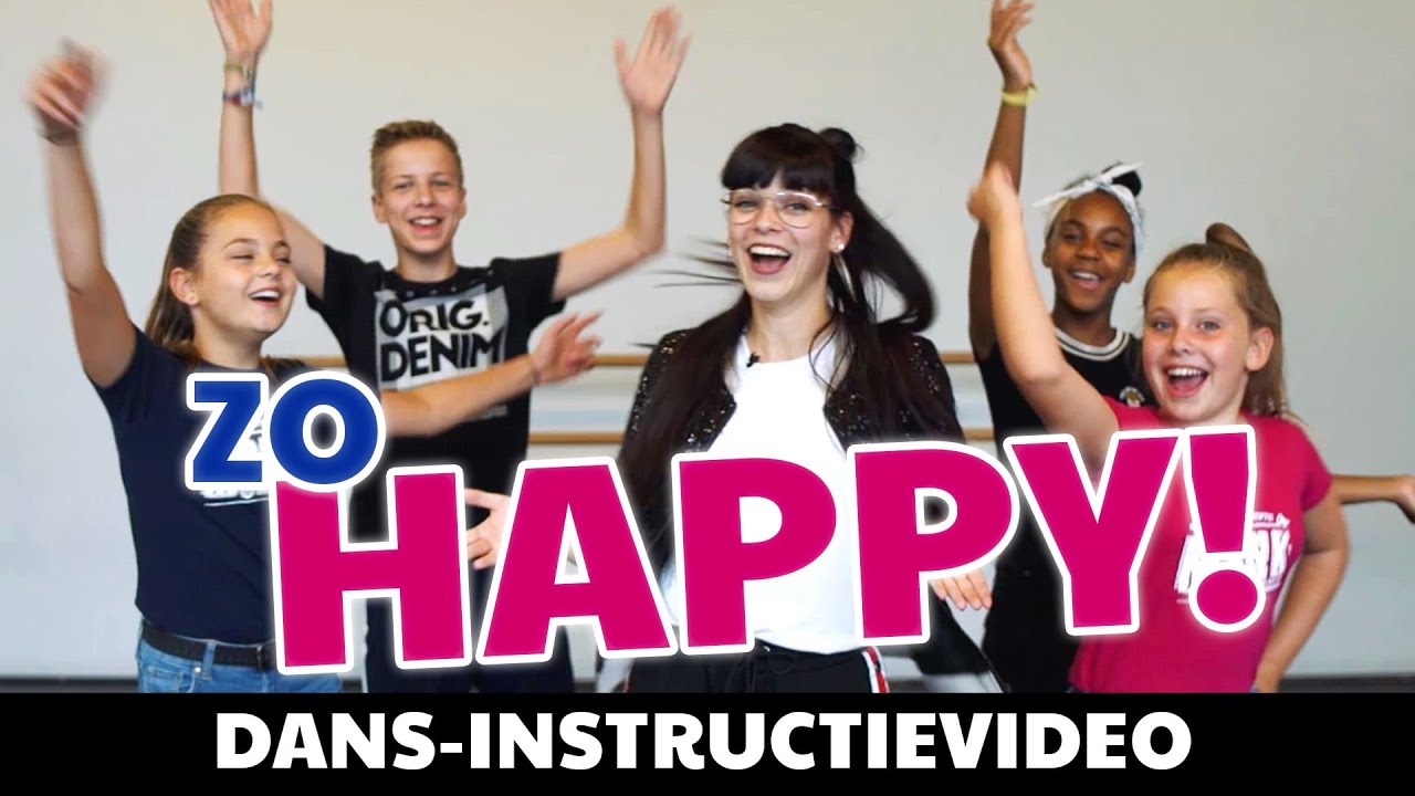 Zo Happy // Dans Instructie // Stap voor stap // Make Some Noise Kids