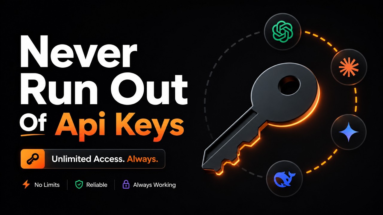 🔥 Never Run Out of API Keys! Claude, GPT & Gemini FREE (2026)