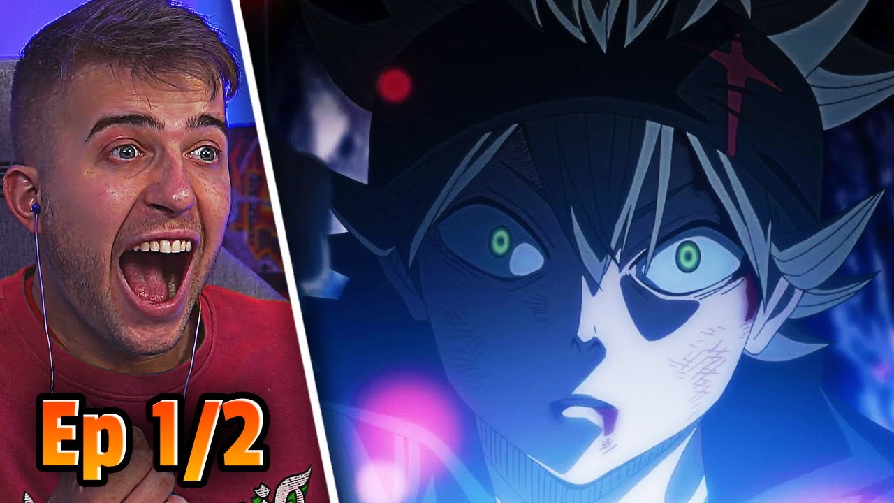 ASTA & YUNO!! Black Clover Episode 1 & 2 REACTION + REVIEW