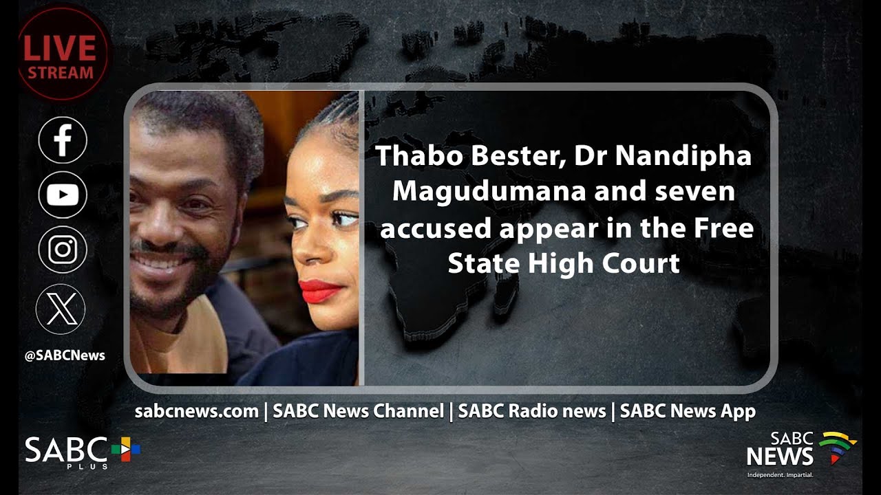 Thabo Bester, Nandipha Magudumana and 7 accused are back in court for a pre-trial hearing