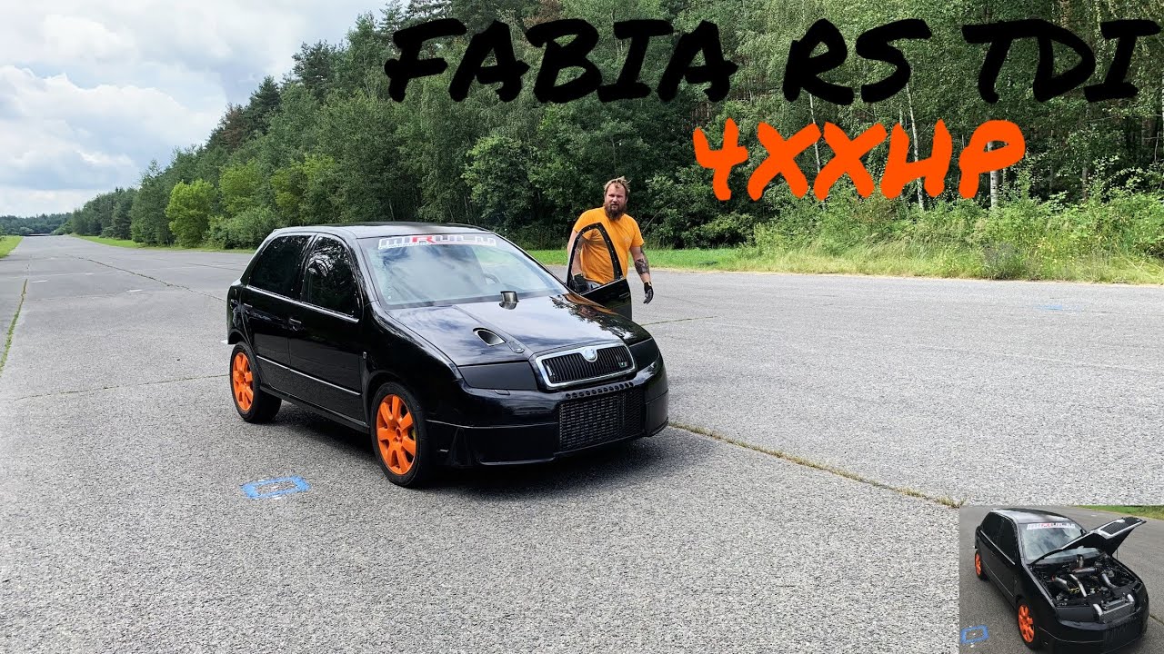 🔥TEST DAY AND NEW SOFTWARE 2K24 #BRUTAL #ŠKODA FABIA #RS TDI 4XXHP #DIESEL ONLY!BIG TURBO🦌JOHN DEERE