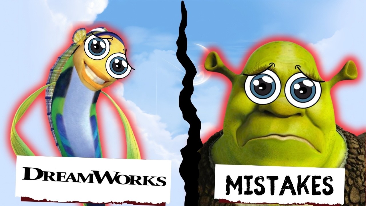 Top 4 DreamWorks Movies that were HUGE Mistakes!