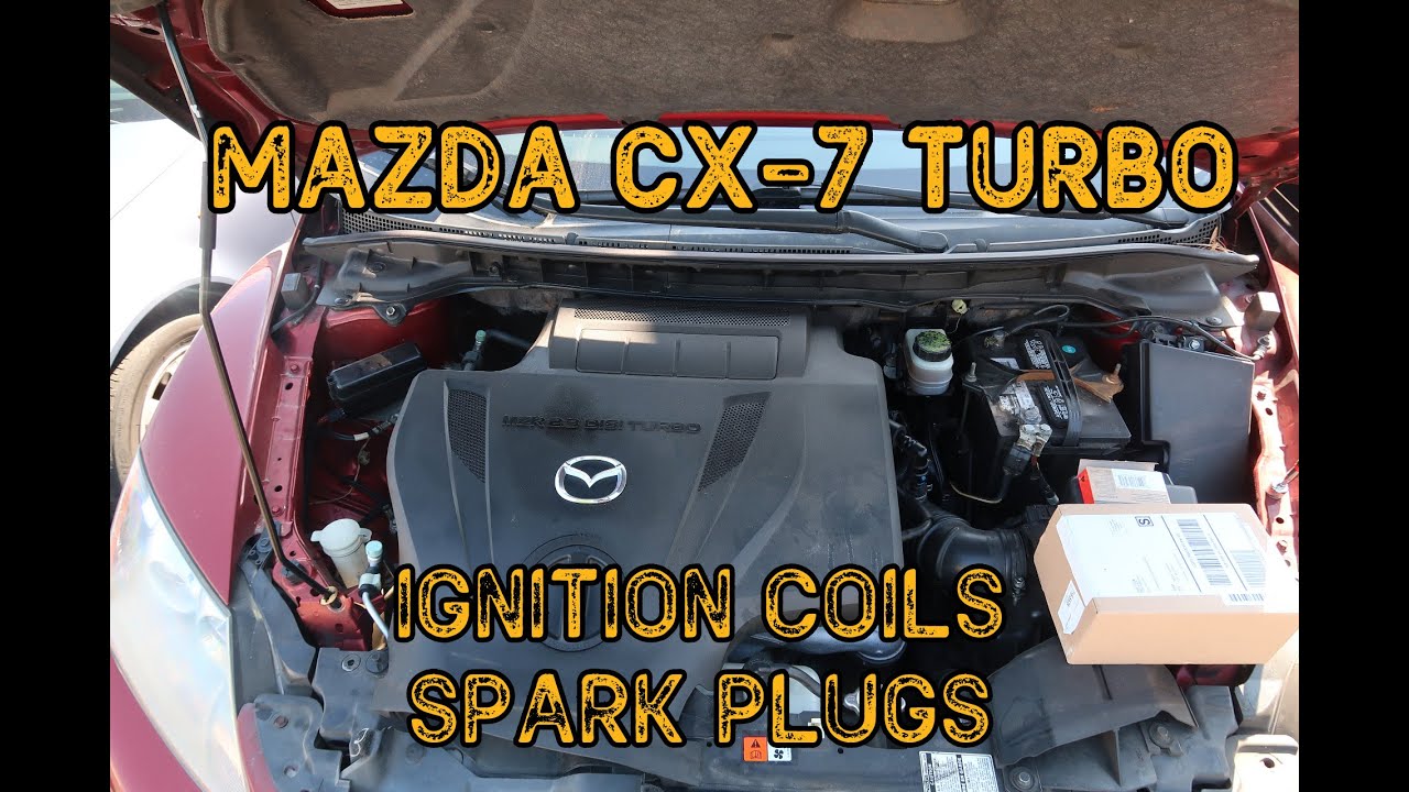 DIY Tutorial: Mazda CX7 turbo Ignition Coils and Spark Plugs replacement