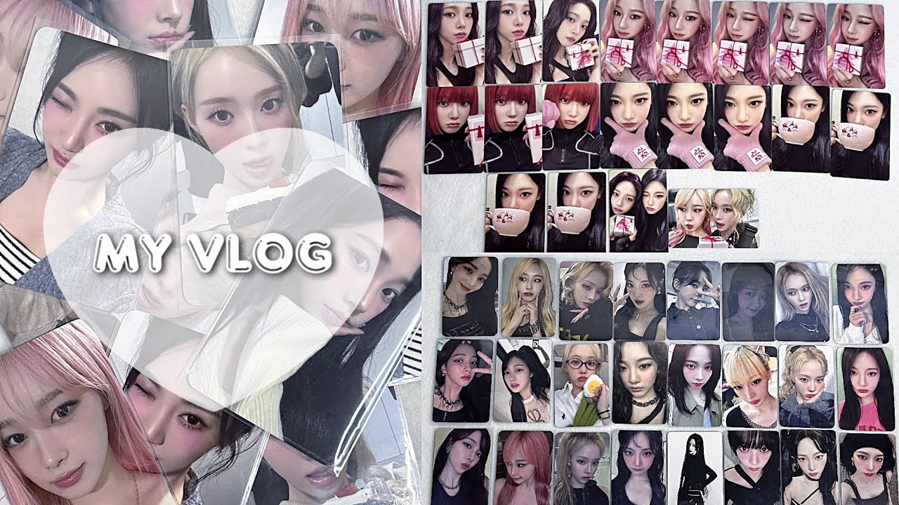 【MY VLOG】#10 PINK CHRISTMASラントレ＆ラキドロ2次開封〜ついでにトレカ収納もやっていこー！！