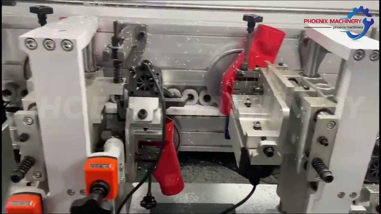 PME368 8 Functions Furniture Factory Pre Milling Edge Bander KDT Edge Banding Making Machine