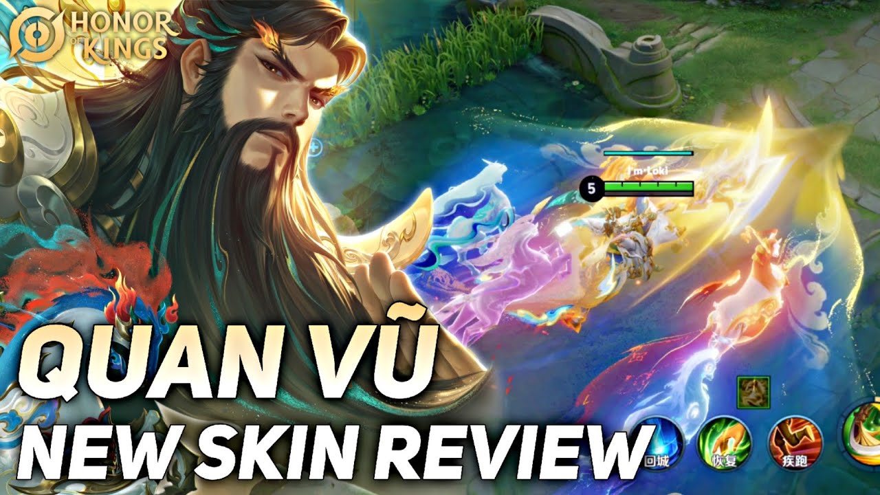 [ HONOR OF KINGS / VGVD ] REVIEW TRANG PHỤC TÂN XUÂN CỦA QUAN VŨ ( THẦN KÝ - TRẤN THƯƠNG HẢI )