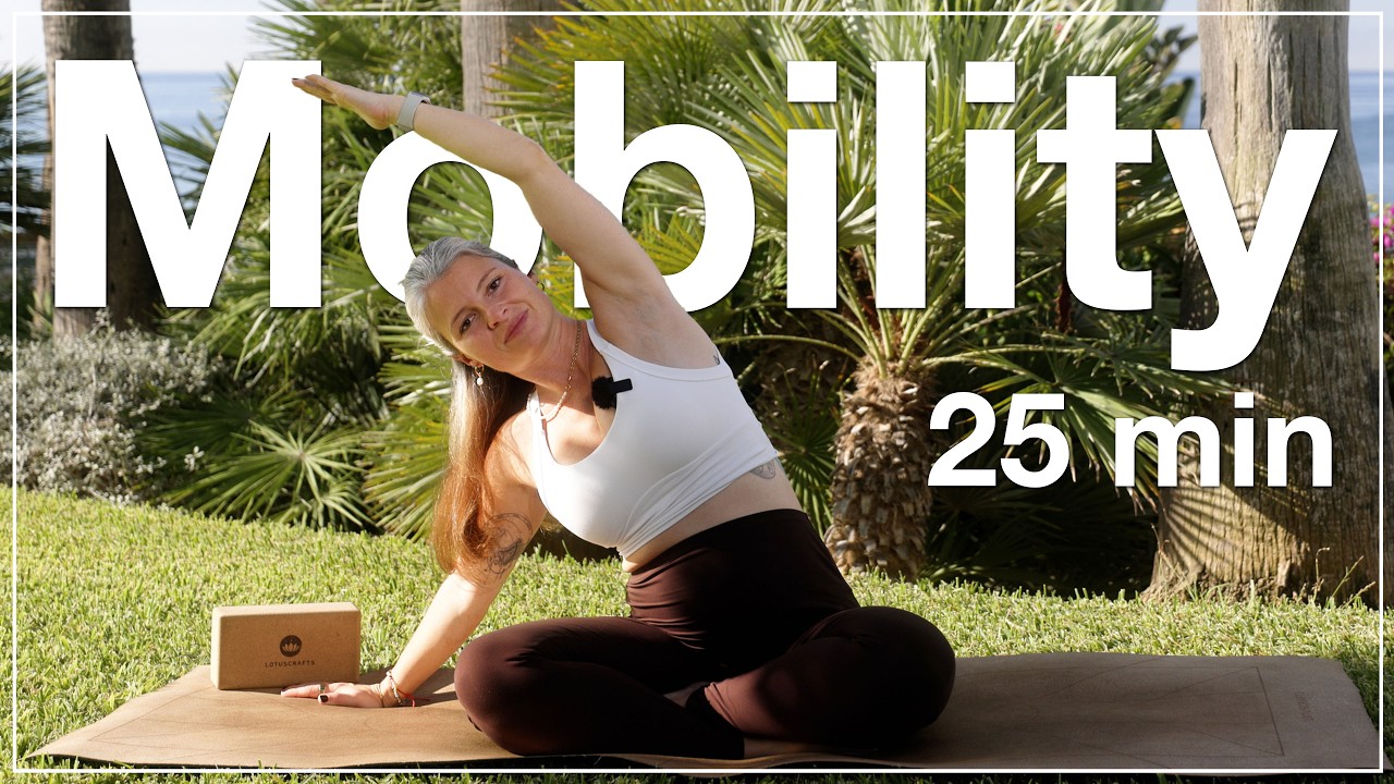 Hüfte & Wirbelsäule sanft mobilisieren mit Yoga | für Anfänger geeignet | ohne Werbung im Video