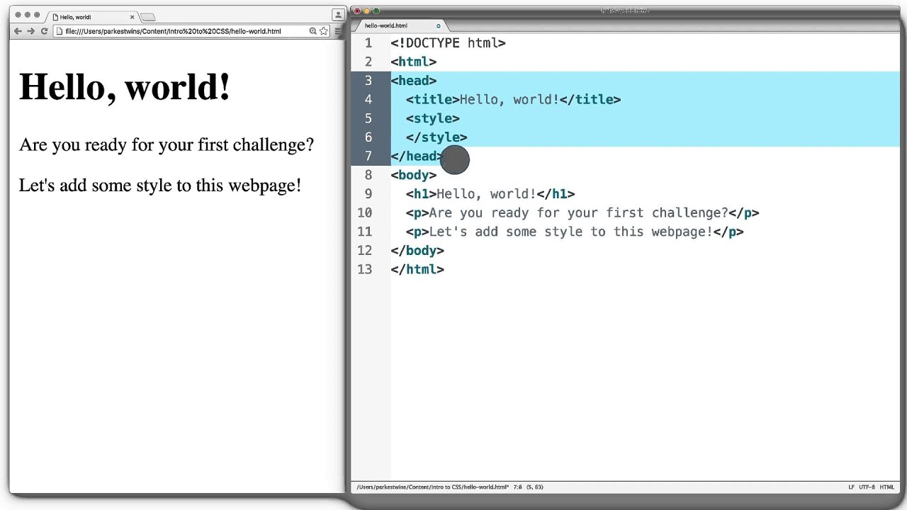 CSS Rulesets