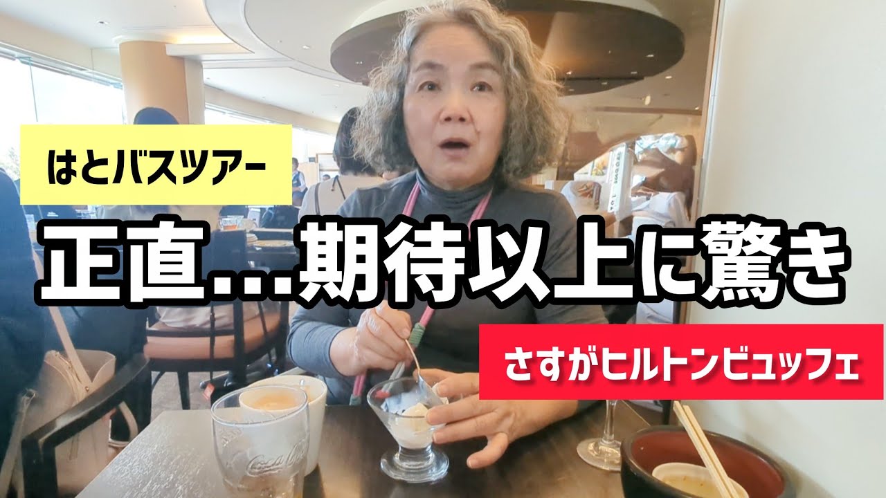 『親孝行』はとバスツアーってこんなに満足度高いの知らなかった…