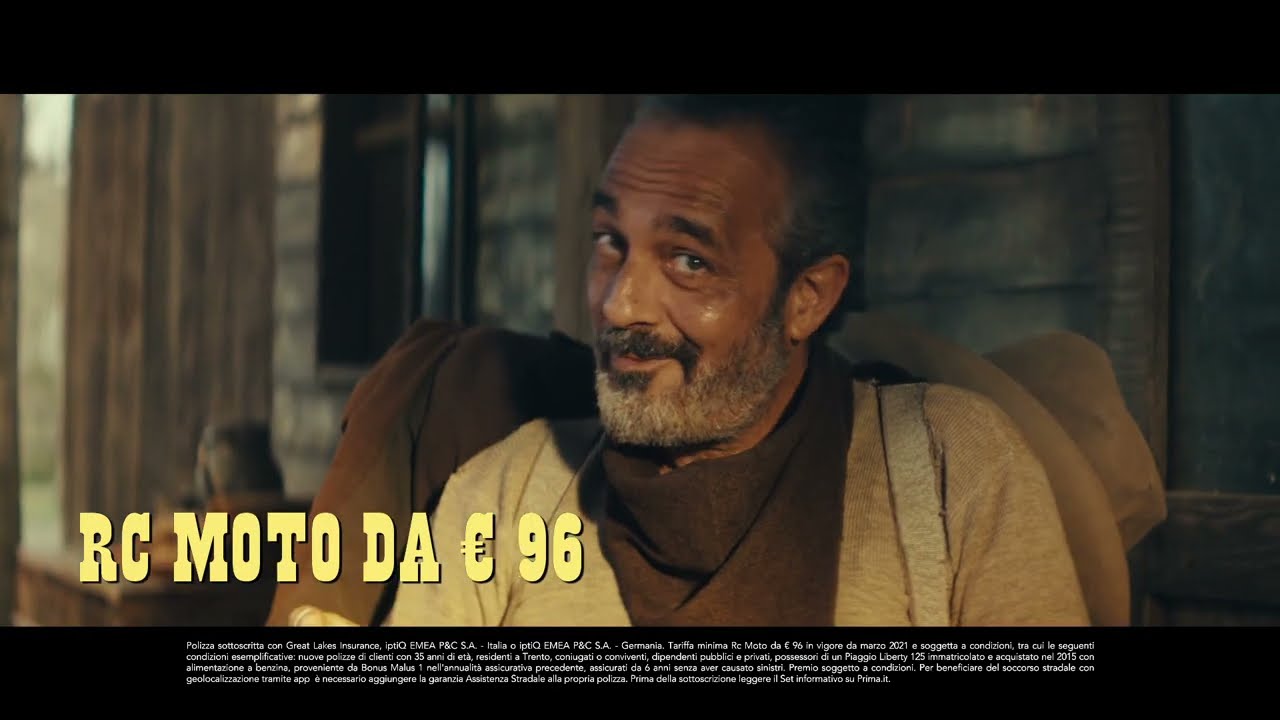Prima: spot tv 2022 per assicurazione RC moto