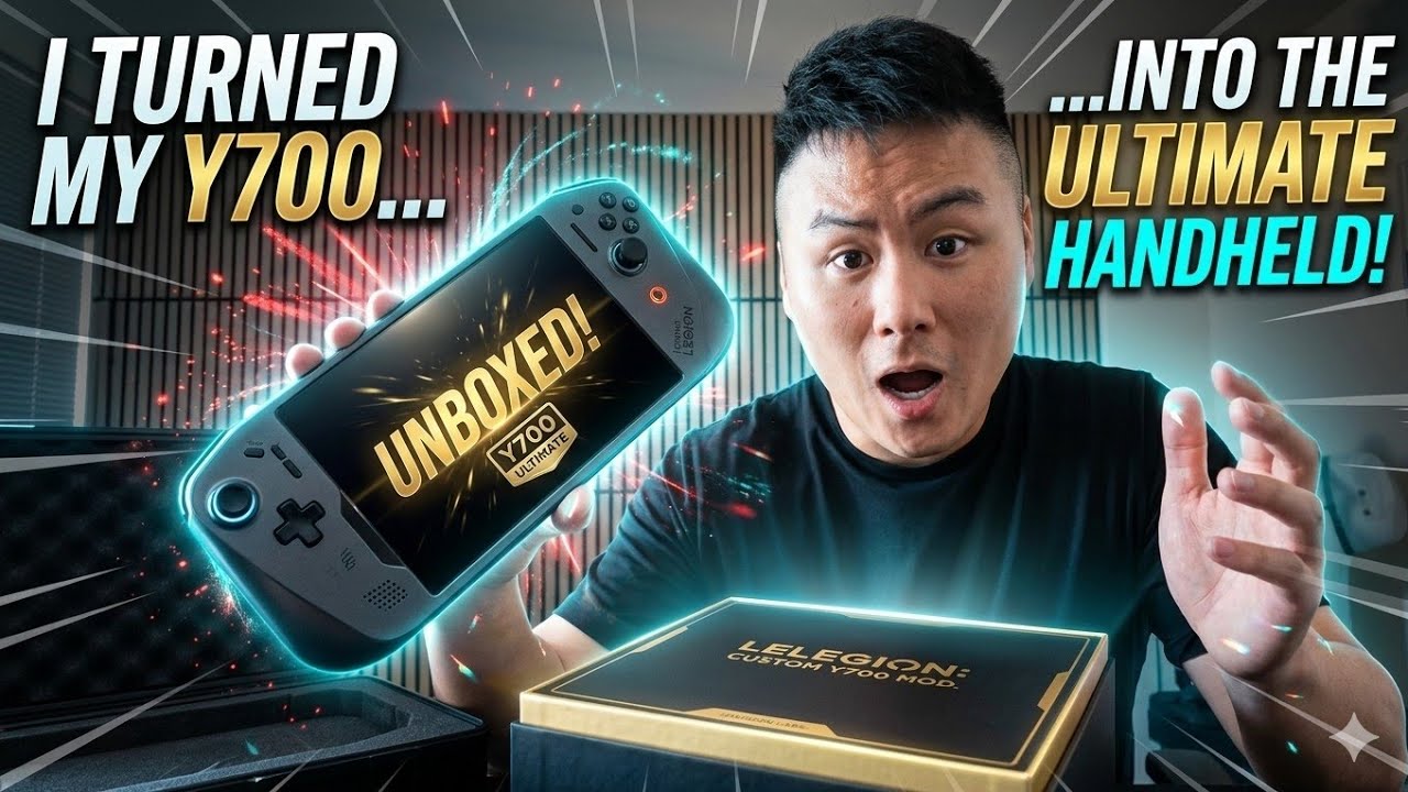 Turning my Lenovo Y700 into the Ultimate Gaming Handheld! (Gamesir G9 Unboxing)