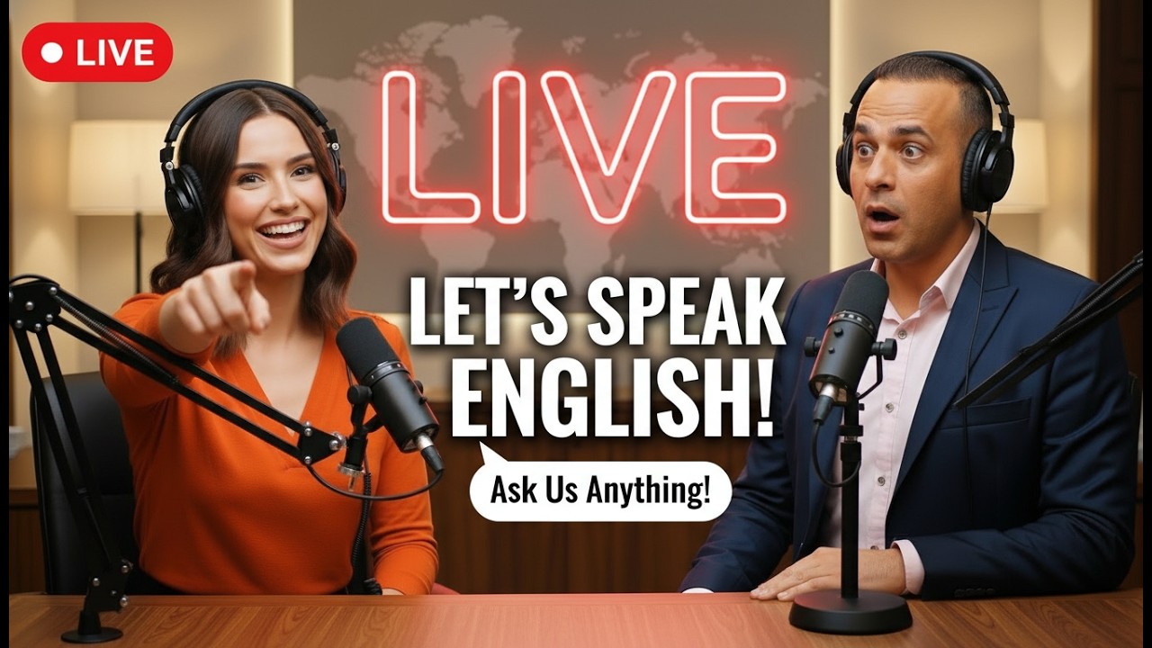 🔴 LIVE: Can you speak English for 10 minutes? 🗣️ Fluency Challenge with Aisel & Abdulrahman