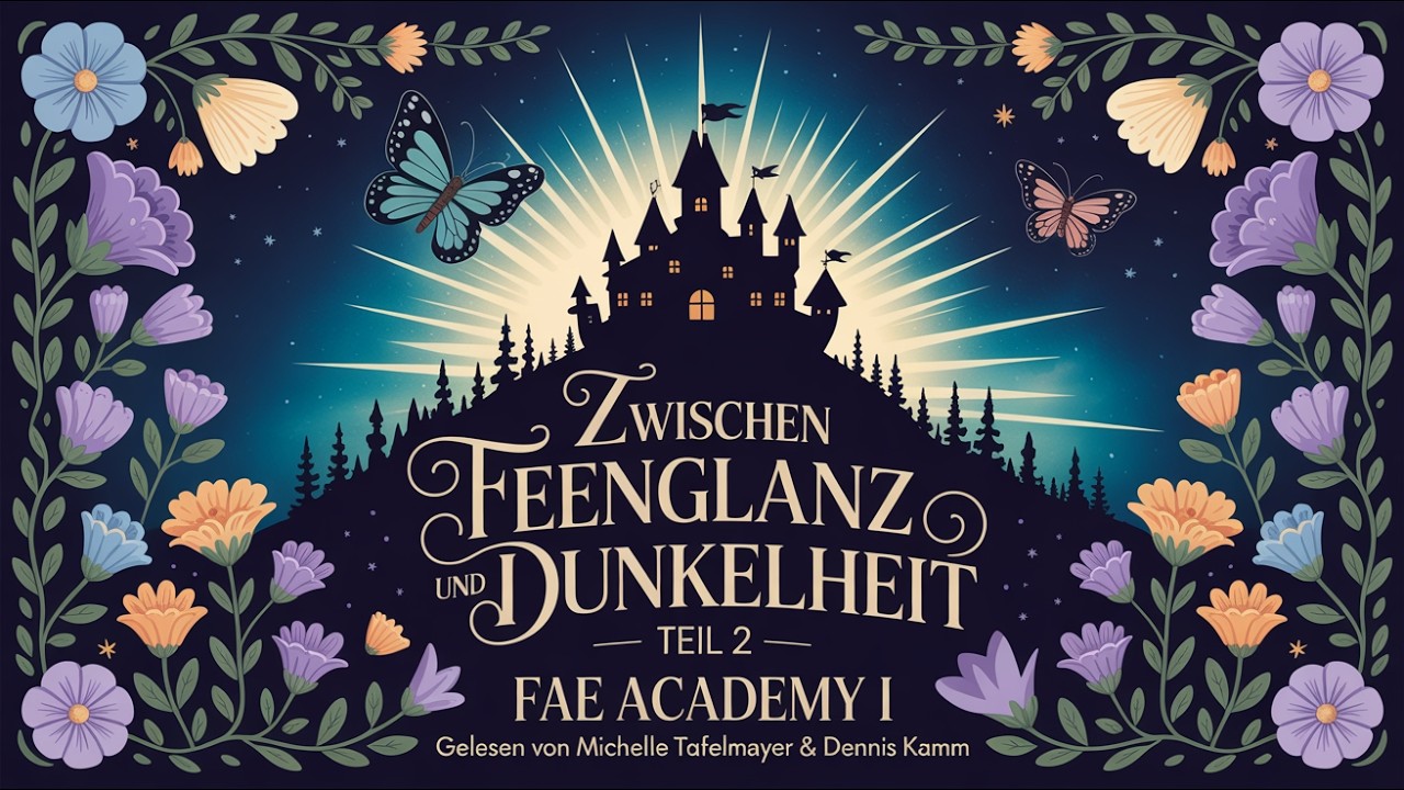 Dark Castle Surrounded by Enchanted Forest - Magical Fantasy Academy Audiobook