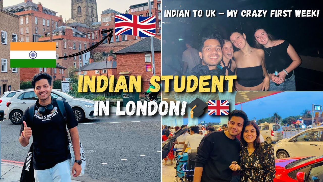 India to UK 🇬🇧 | My First International Flight ✈️ | September 2024 Student Journey🔥| 2026