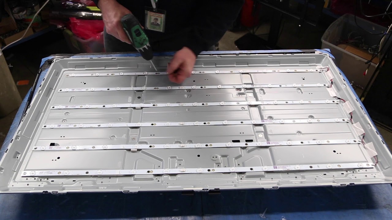 Помощь в замене светодиодной ленты на телевизоре Sharp — нет подсветки — модели 500TT и TT5008T