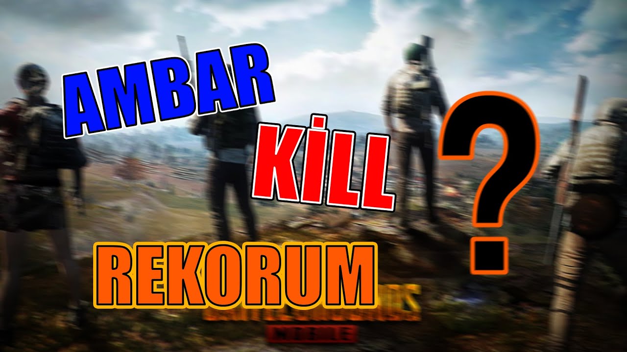 AMBARDA KENDİ KİLL REKORUMU KIRDIM !! I PUBG MOBİLE II Melih ChaCha KURT