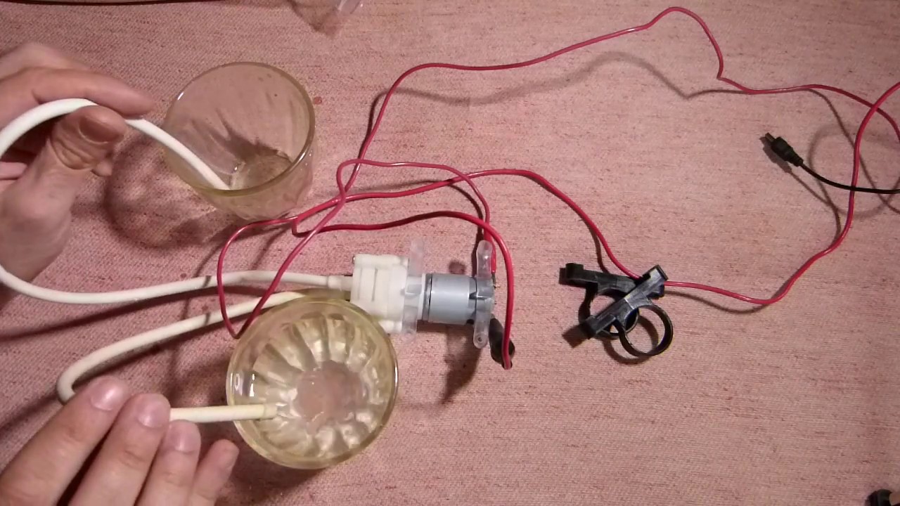 12V Diaphragm Pump - Мембранный насос на 12В