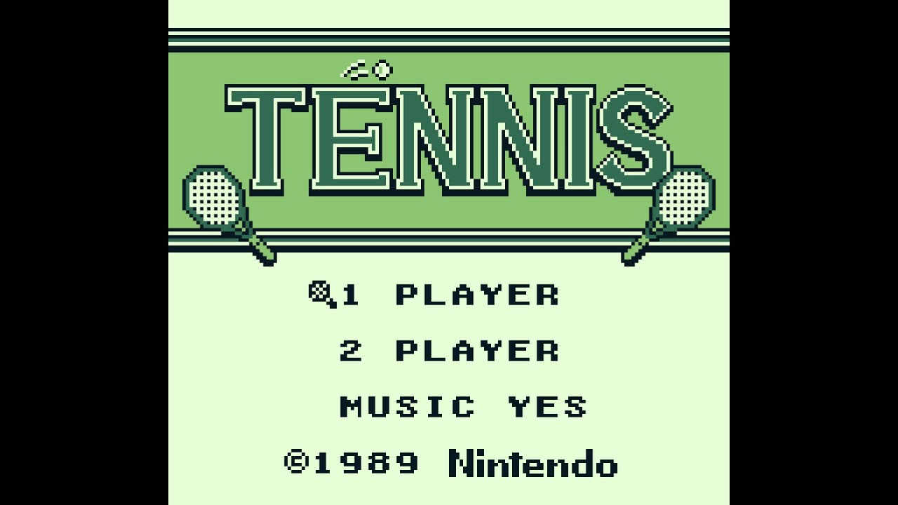 №042 🎾 Tennis (Game Boy, 1989)