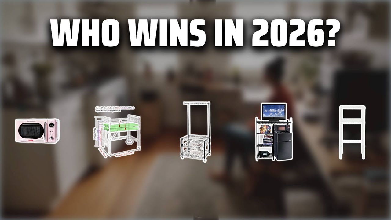 The Top 5 Best Dorm Microwave Stand in 2026 - Must Watch Before Buying!