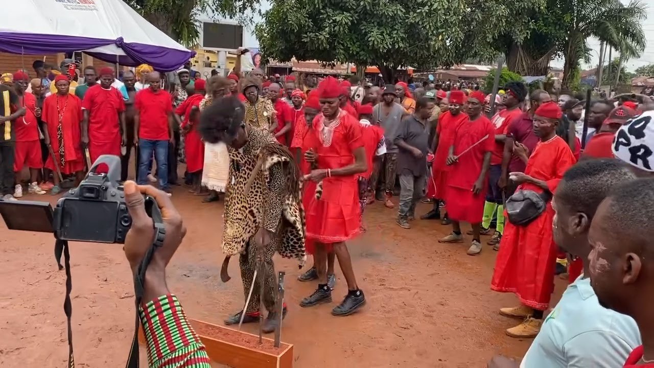 Onicha Ugbo Ogbanigbe Ine Aho Festival. New Year/New Yam Igbo Tradition Of Anioma