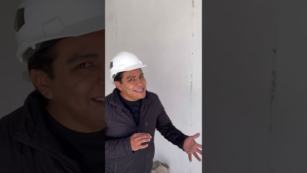 El yeso en los muros
