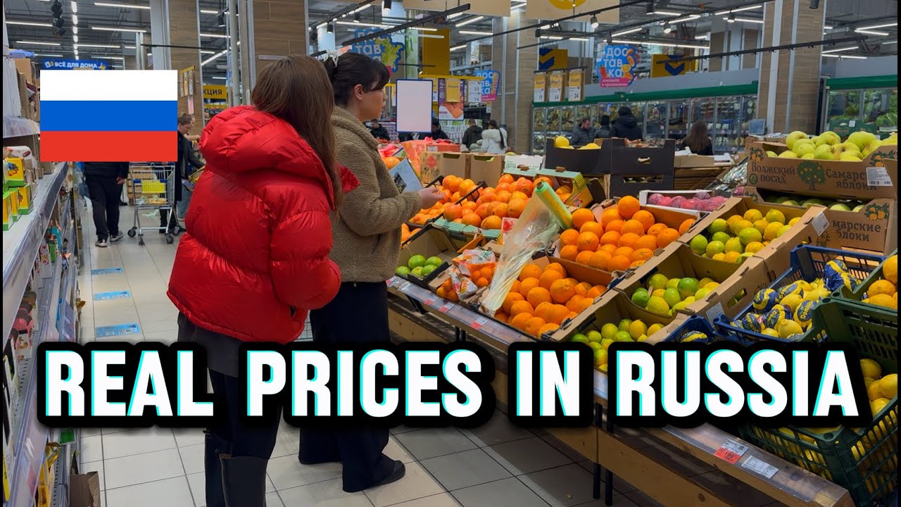 SHOPPING in RUSSIA: Real Prices for Food & Clothes  & Online Shopping for Students