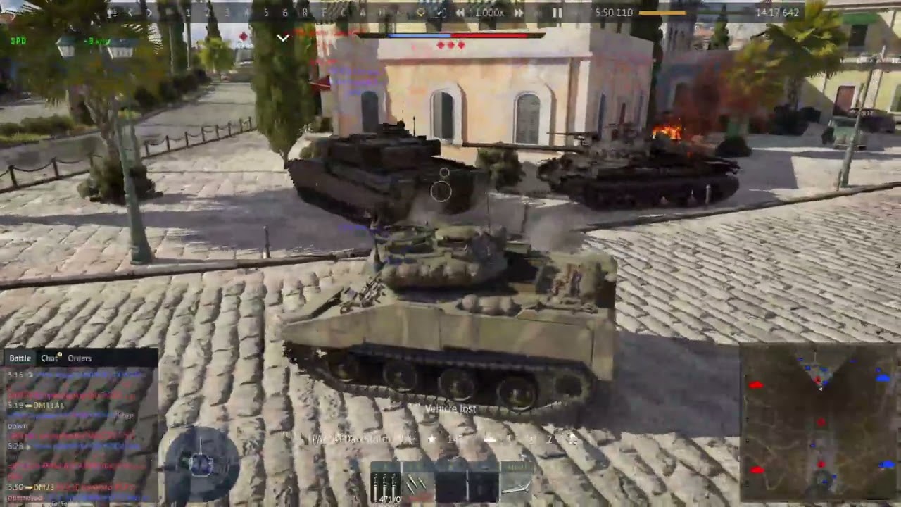 Nuke on Campania - XM803 and XM800T gameplay #warthunder #warthundergamelay