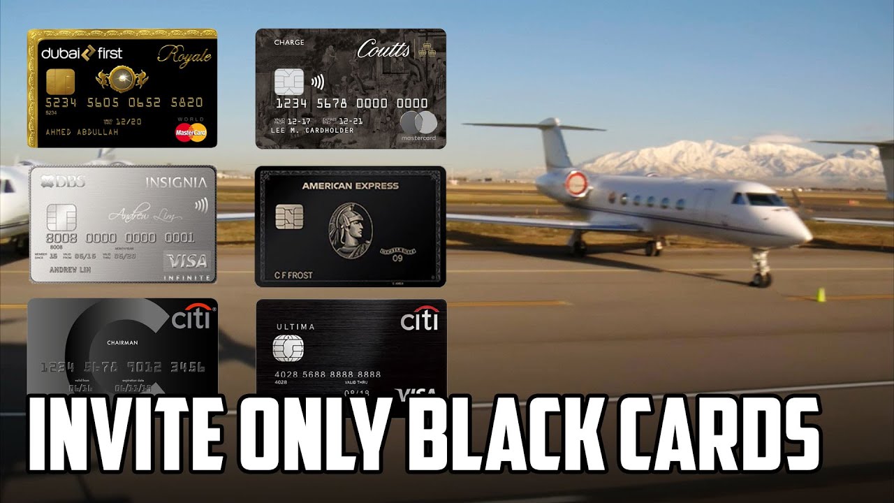 8 Most Exclusive Black Cards on the Credit Card Market