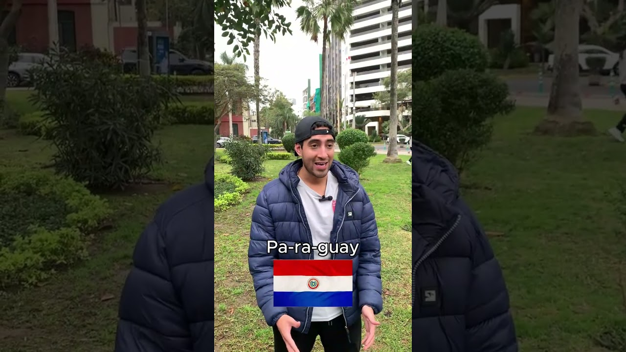 &iquest;C&oacute;mo se pronuncia Paraguay?🤔 for dude ☝🧐