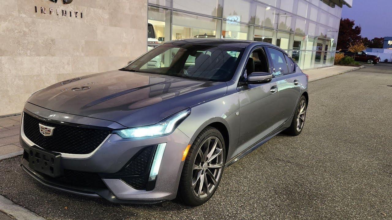 Cadillac CT5 Sport 2020 года выпуска, 2,0 л, пробег 130 тыс. миль!!! Тест-драйв/обзор от первого ...