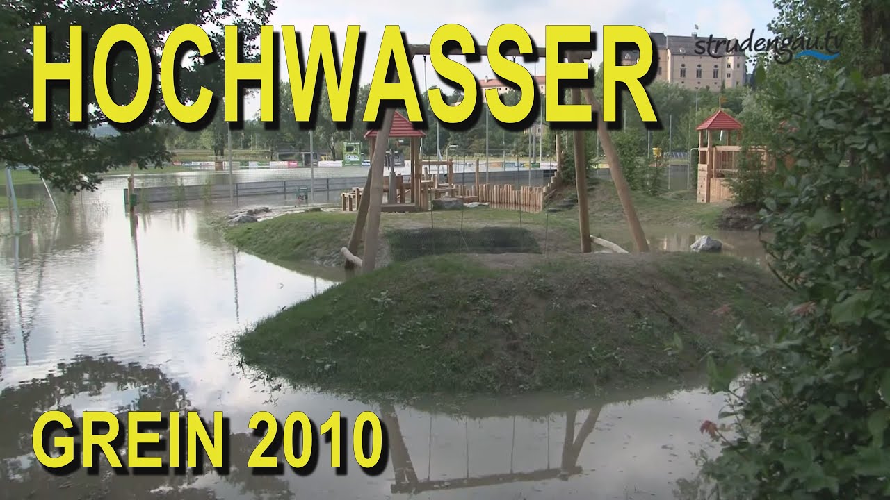 Grein im Strudengau: Hochwasser 2010