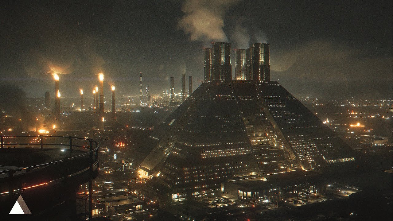 The MOST Immersive Cyberpunk Ambient You Have Never Heard 🔺 Like a Dystopian Dream