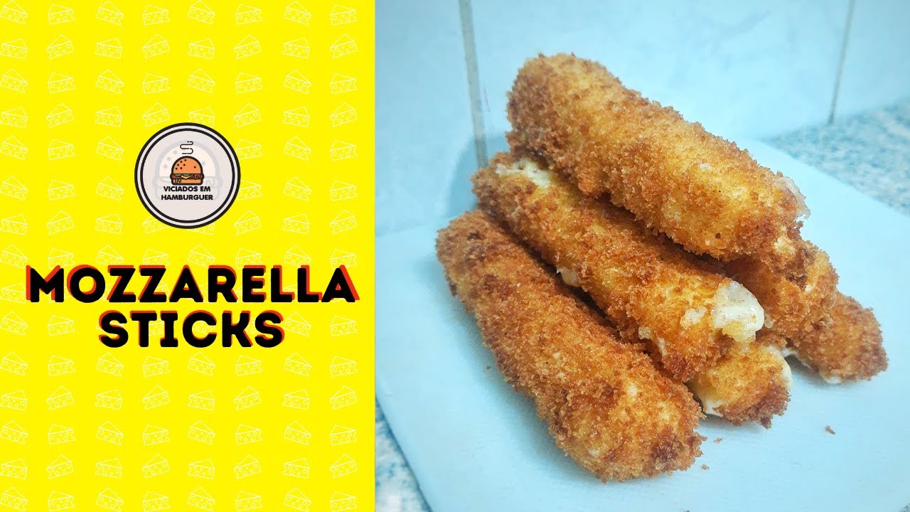 MOZZARELLA STICKS (Mussarela Empanada) - Viciados em Hambúrguer