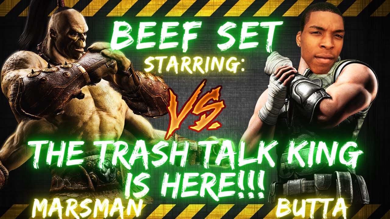 BEEF SET ft. Butta vs Marsman | THE TRASH TALK KING IS HERE!!! 🎤👀🔥🤣